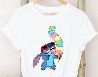 Stitch süßes Shirt, Stitch Best Day Ever Shirt, Best Day Ever Stitch Snacks Shirt, Disney Stitch Snacks T-shirt