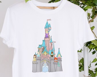 Disney Princess Shirt, Disney Castle Princess T-shirt, Disney Castle Shirt, Disney Vacation T-shirt, Disney Trip Tee.