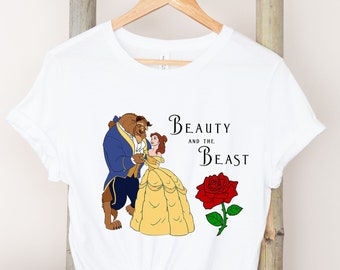 Skönheten och odjuret-tröja, Belle-tröja, En saga lika gammal som tiden-tröja, Disney-prinsessta-tröja, Disney-semester