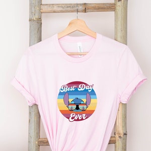 Disney Stitch Shirt, Stitch Best Day Ever Shirt,Best Day Ever Disney Shirt, Disney world  Family shirts.