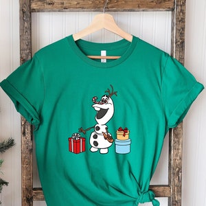Olaf Christmas T-Shirt, Frozen Olaf Christmas Shirt, Frozen Olaf Shirt, Disney Christmas Shirt, Disneyland Christmas shirt.