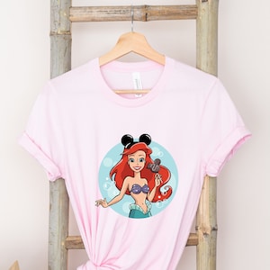 Ariel Shirt, Disney Princess shirt,Little Mermaid Shirt, Little Mermaid Ariel Shirt, Ariel Mermaid Shirt.