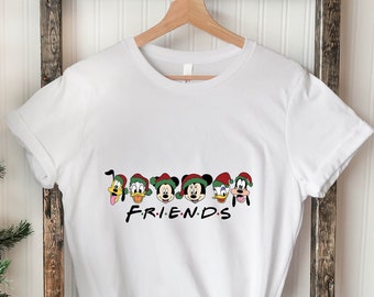 Disney Friends Christmas Shirt, Mickey and Friends Christmas Shirt, Christmas Lights Shirt, Disneyland Christmas Shirt