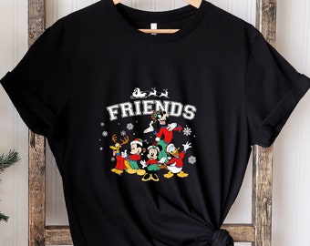 Disney Friends Christmas Shirt, Mickey and Friends Christmas Shirt, Disneyland Christmas Shirt, Mickey and Friends Shirt.