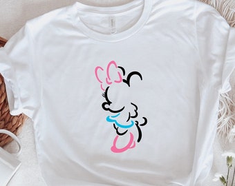 Minnie Mouse Disney T-shirt, Disneyland Vacation Shirt, Disneyworld Shirts, Minnie Mouse Shirt, Disney Trip T-shirt, Disney Shirts For Girls