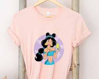 Jasmine Shirt, Princess Jasmine Shirt, Aladdin Disney Shirt, Disney Princess Shirt, Disney Balloon Shirt, Disneyworld Shirt