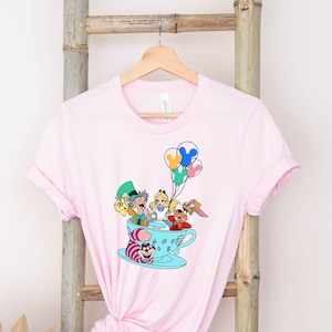 Alice in Wonderland Shirt, Alice Disney Shirt,Disney Tea Party Shirt, Disney Shirt,Disney Trip Shirt, Disney Kids Shirt, Disney Shirt