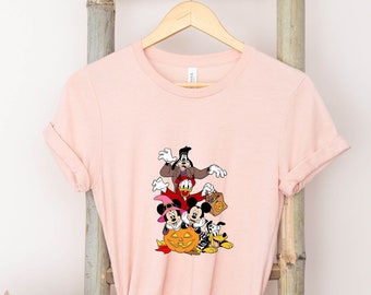 Disney Halloween Shirt,Mickey And Friends Halloween Shirt, Halloween Shirt, Disney Matching Shirts, Disney Trip Shirts, Disneyland Tee
