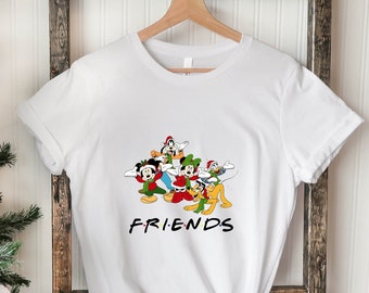 Disney Friends Christmas Shirt, Mickey and Friends Christmas Shirt, Disney Christmas Shirt, Disneyland Christmas Shirt