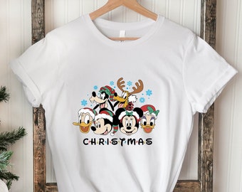 Disney Friends Christmas Shirt, Mickey and Friends Christmas Shirt, Disney Christmas Shirt, Disneyland Christmas Shirt
