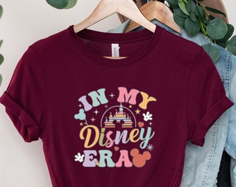 In My Disney Era Shirt, Disney Castle Shirt, Retro Walt Disney Shirt, Disney Family Shirt, Disneyland Vacation Shirt, Epcot Magic Kingdom