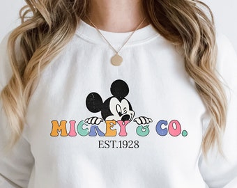 Sudadera / Sudadera con capucha de Mickey And Co, Sudadera con capucha / sudadera con capucha de Disney Disney de Disney Vintage, Sudadera con capucha / sudadera con capucha de Mickey