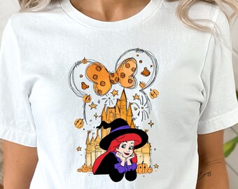 Camisa de la princesa bruja Ariel de Halloween
