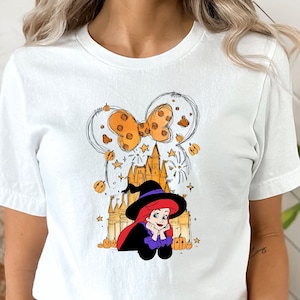 Halloween Ariel Witch Princess Shirt