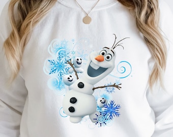 Olaf Frozen Sweatshirt/Hoodie, Funny Olaf Sweatshirt, Olaf Winter Sweatshirt, Disney Frozen Hoodie, Elsa's Olaf Snowman, Disney Trip Hoodie