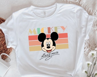 Camisa Vintage Mickey, Camisa Mickey Retro, Camisa de Regalo Mickey, Camisa Disneyland, Camisa Disney World, Camisa Disney Vacation