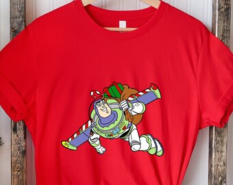 Buzz Lightyear Christmas -Shirt, Toy Story Christmas Shirts, Toy Story Christmas, Disney Christmas Shirt, Toy Story Family Shirts.