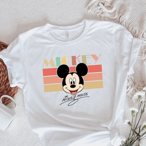 Vintage Mickey Shirt, Retro Mickey Shirt, Mickey Gift Shirt, Disneyland Shirt, Disney World Shirt, Disney Vacation Shirt