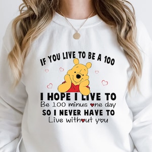 Disney Winnie the Pooh Cute Valentines Sweatshirt/Hoodie, Winnie the Pooh Valentines Sweartshirt/Hoodie, Pooh Bear Valentine Hoodie