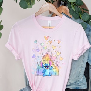 Stitch Disneyworld Shirt: Magic Kingdom Castle Tee