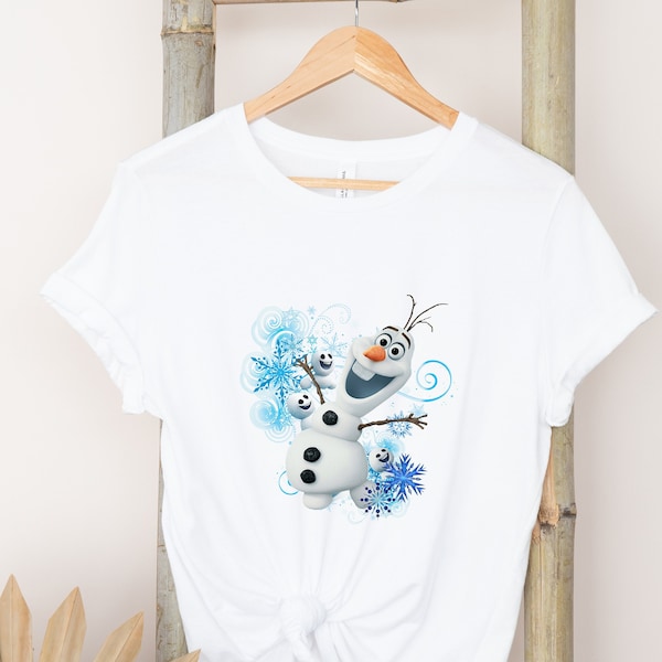 Camisa de Navidad olaf, camisa divertida de Olaf, camisa de Olaf Santa, camisa de Disney Frozen, olaf muñeco de nieve de Elsa, camisa de viaje de Disney.