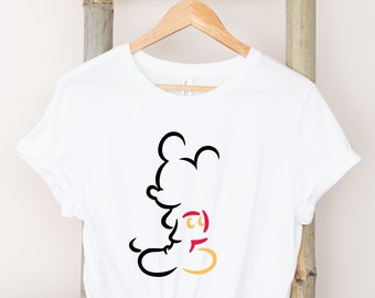 Mickey Sketch Shirt - Disneyland Shirt - Mickey Shirt - Disneyworld Shirts - Disney Trip Shirt - Disney Family Shirts- Disney Group Shirt