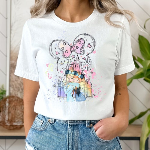 Camiseta Disney Princess Elsa, camiseta Frozen Elsa Anna, camiseta Disney Princess Elsa, camiseta Frozen Magic Kingdom.