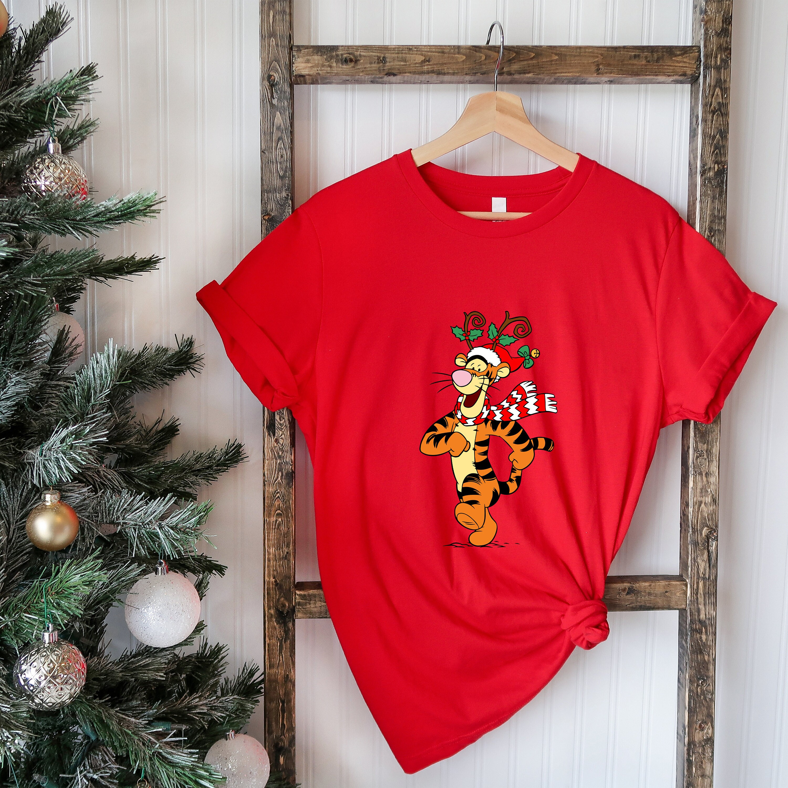 Tigger Christmas Shirt, Disney Tigger Shirt, Winnie The Pooh Tigger