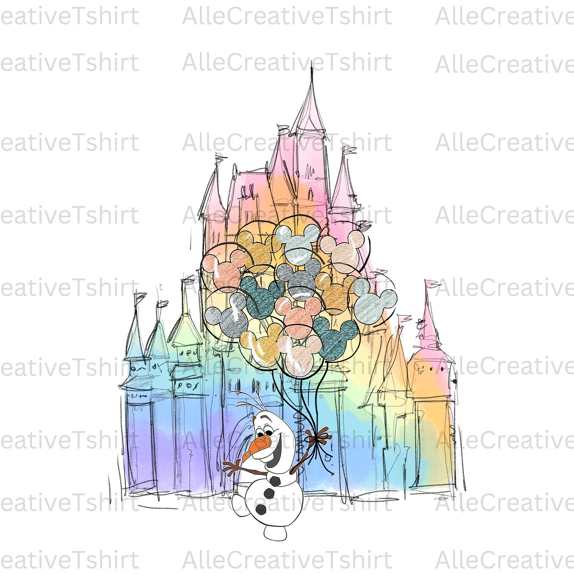オラフ PNG、オラフ 水彩画 PNG、オラフ 風船 PNG、オラフ デジタル ファイル