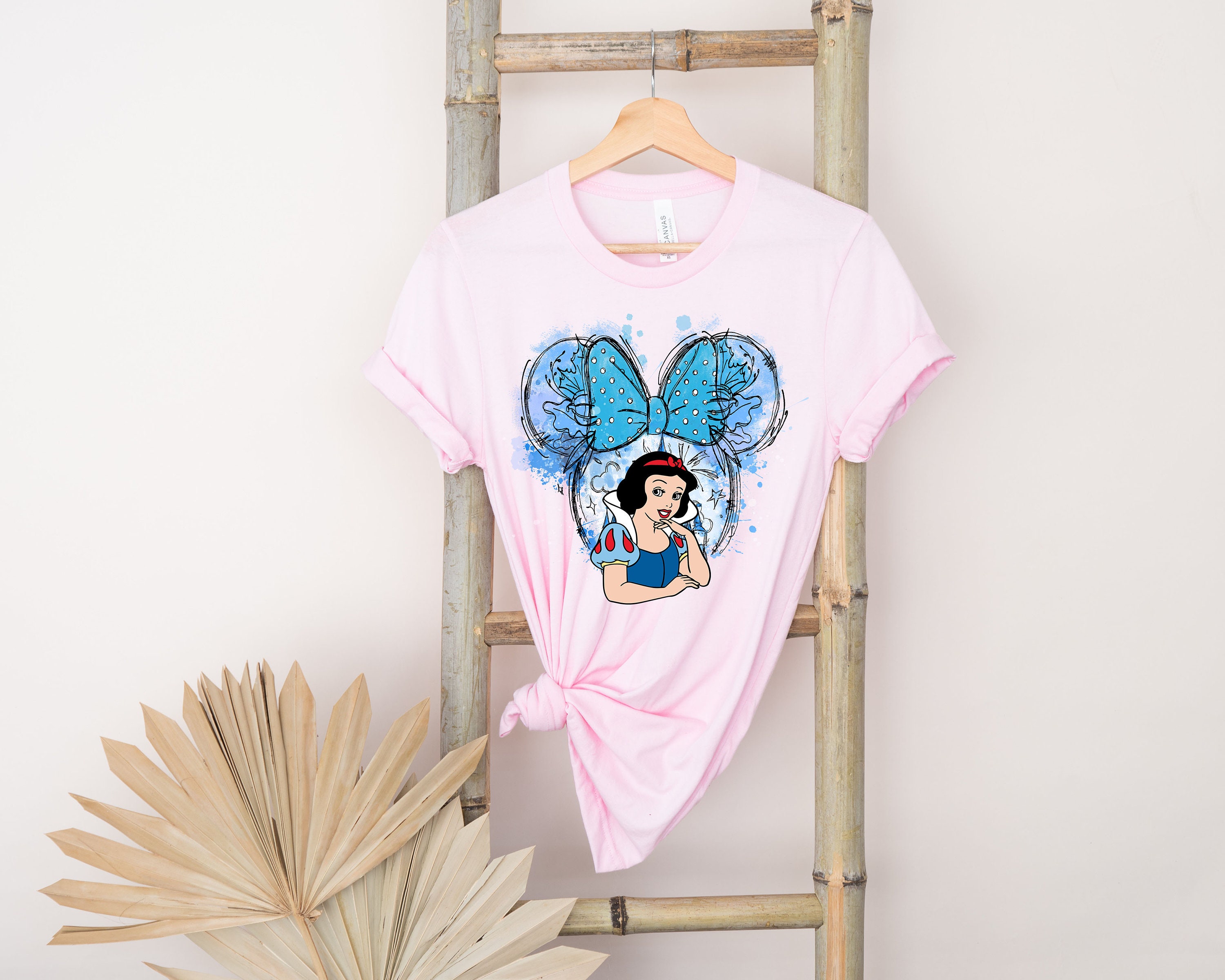 Snow White Watercolor T-shirt: Fairest of All Tee - Etsy
