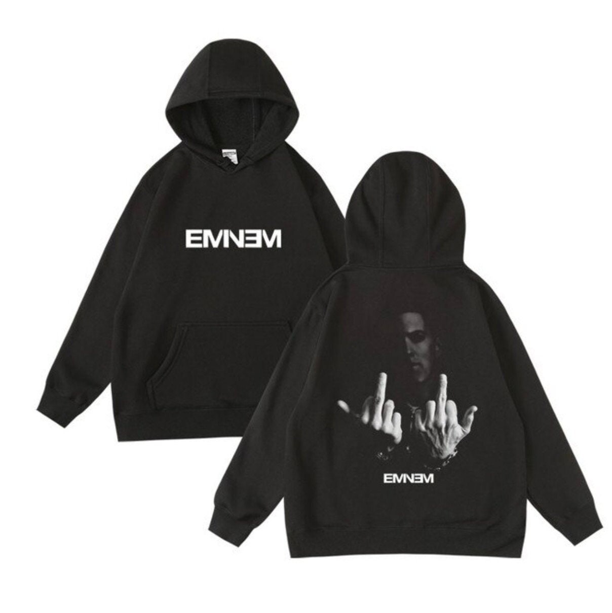 Eminem RAP GOD Pullover Hoodie And Sweat Pants Set Slim Shady rap