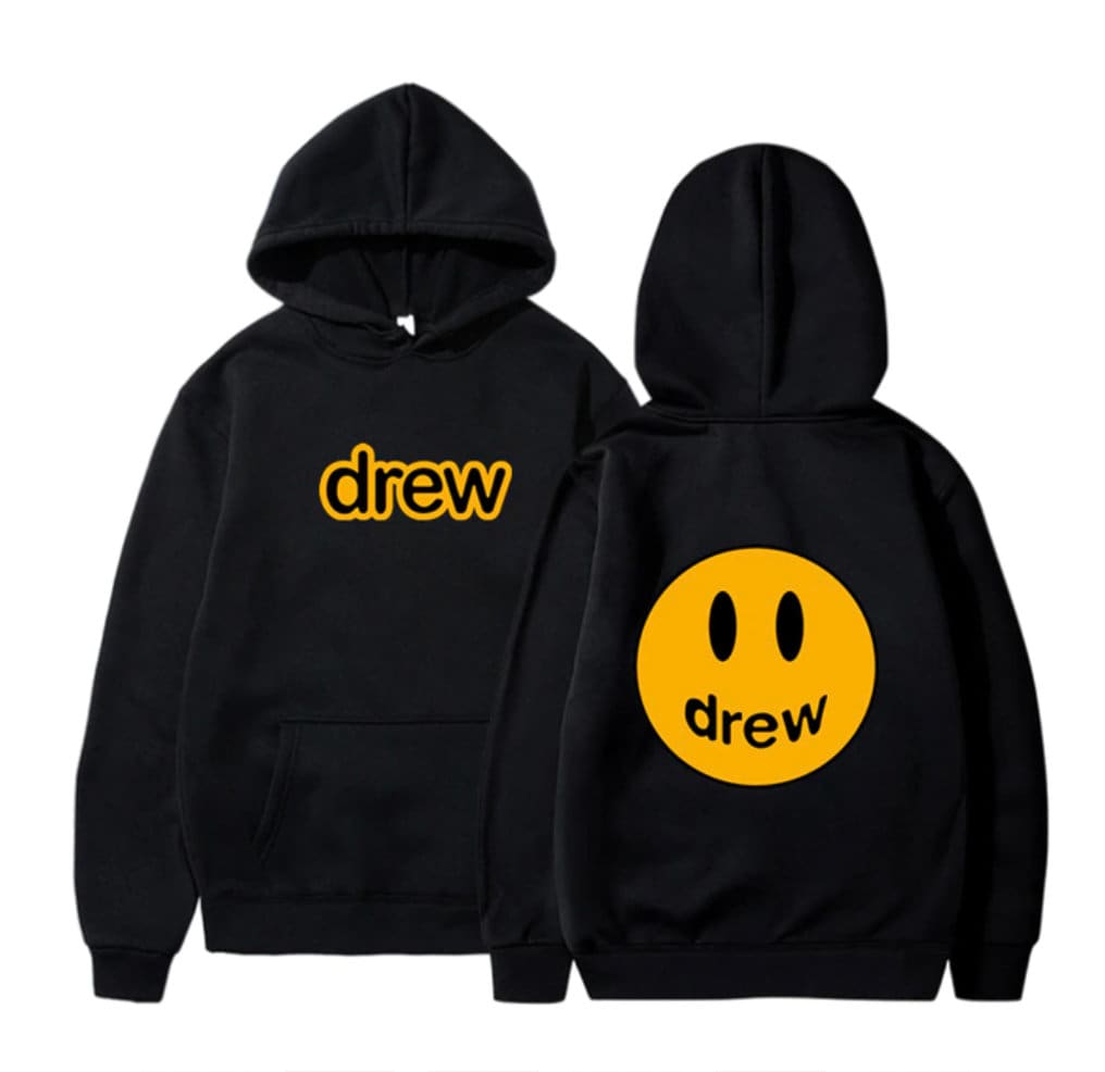 Drew House Hoodie  Drew house hoodie outfit, Hoodie design