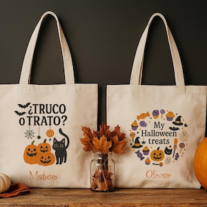 Halloween Süßes oder Saures Taschen, Halloween Süßigkeitstasche für Kinder, gruselige Kürbis Taschen, Halloween Tasche für Jungen und Mädchen, Halloween Abendparty Geschenke
