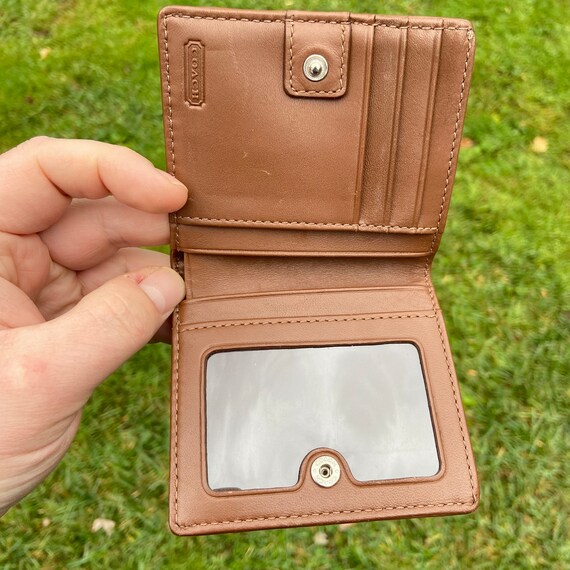 Genuine Vintage Coach Card Holder / Mini Wallet Gem