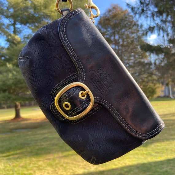 coach genuine leather canvas Gem