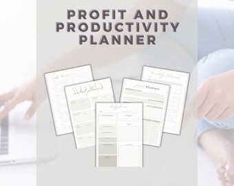 Profit and Productivity Planner