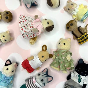 Sylvanian Families Vintage  Calico Critters Pick your own!  Japan/UK Animals Figures 1980s 90s