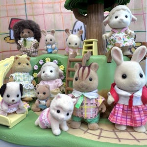 Sylvanian Families Vintage  Calico Critters Pick Your Own Japan/UK Animals Figures 1980s 90s