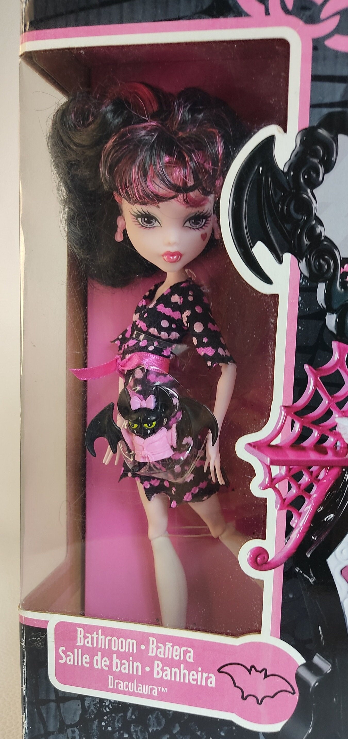 Boneca Draculaura Monster High Wave 3 Nova