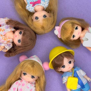 Takara Tomy  Vintage Licca Chan kindergarten  Dolls CHOOSE YOUR OWN From Japan