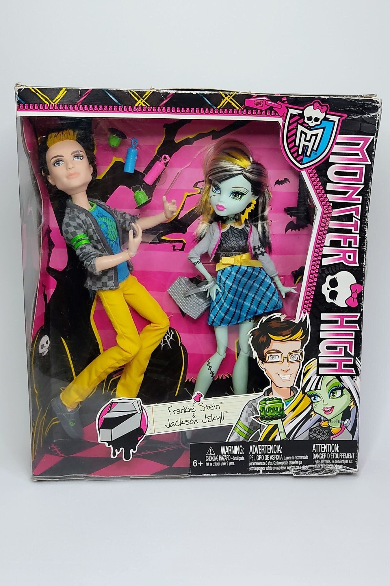 Boneca MONSTER HIGH Frankie Stein (Idade Mínima Recomendada: 4 anos)