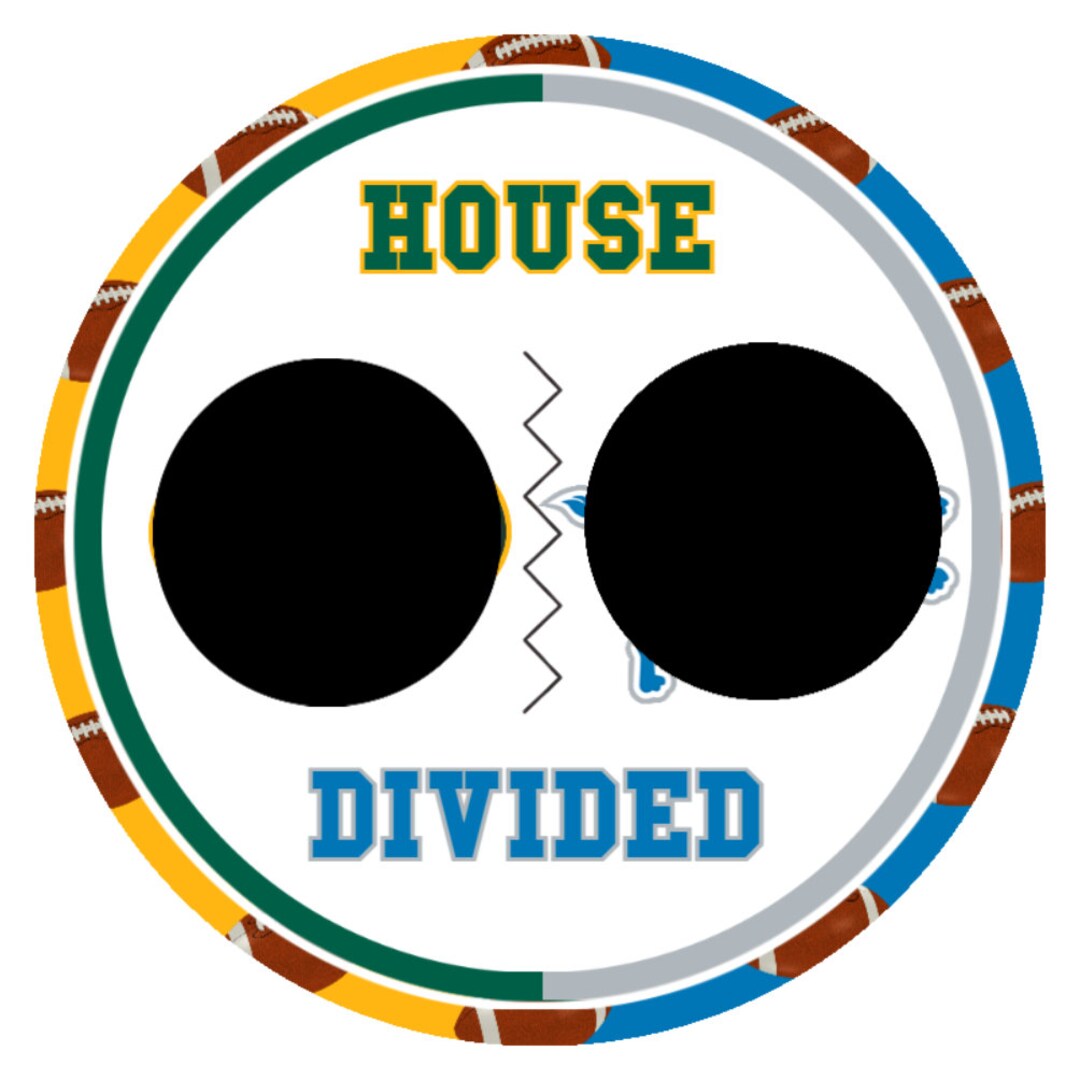 Custom House Divided Sign, Custom Team Sign, Custom Fraternity Sorority