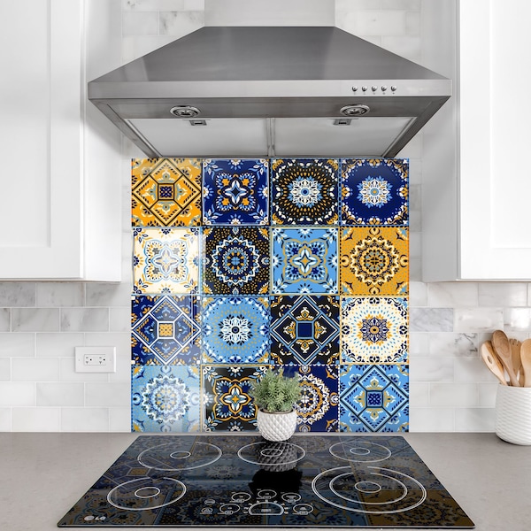 Ceramic Tiles Backsplash Etsy