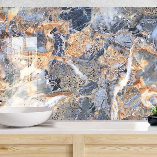 Marble Backsplash for Stove Etsy