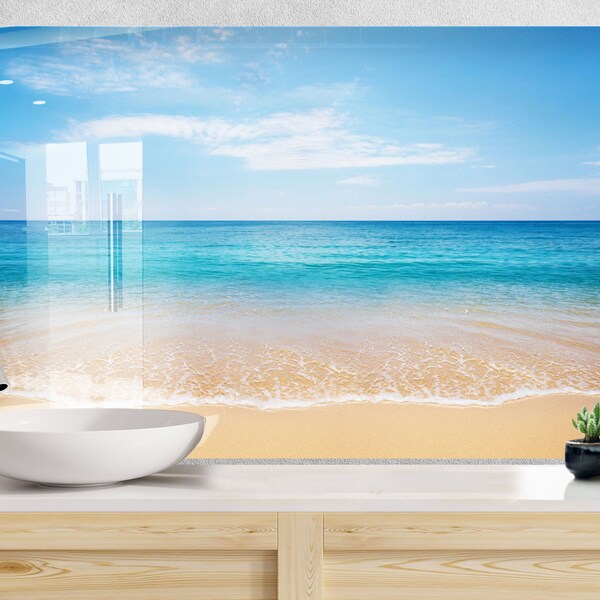 Beach Backsplash Tile Etsy