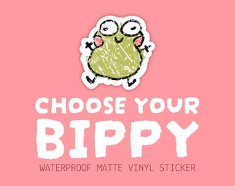 Bippy Sticker (Waterproof Vinyl)