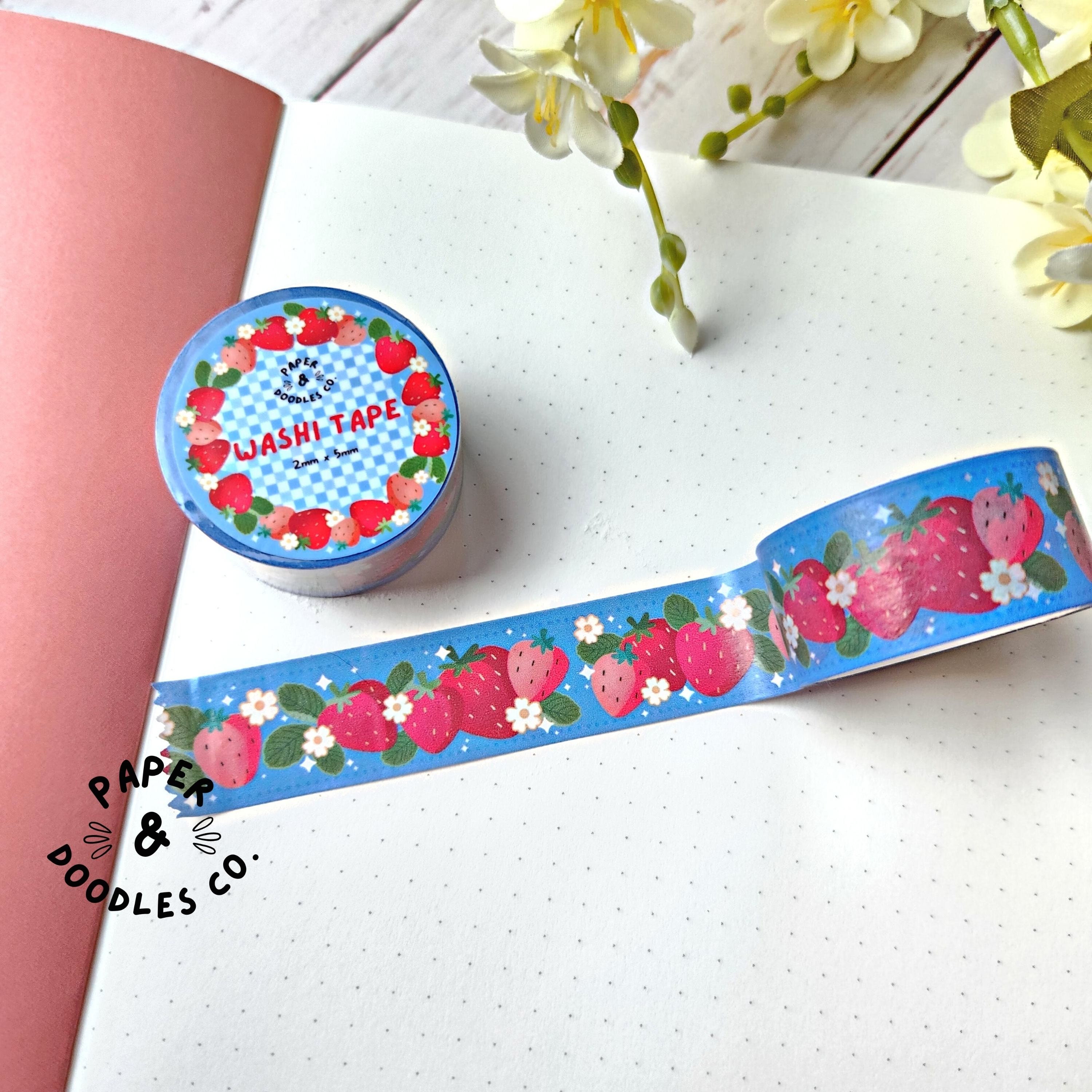 Five Stages of Lee Washi Tape – Lee Strawberry