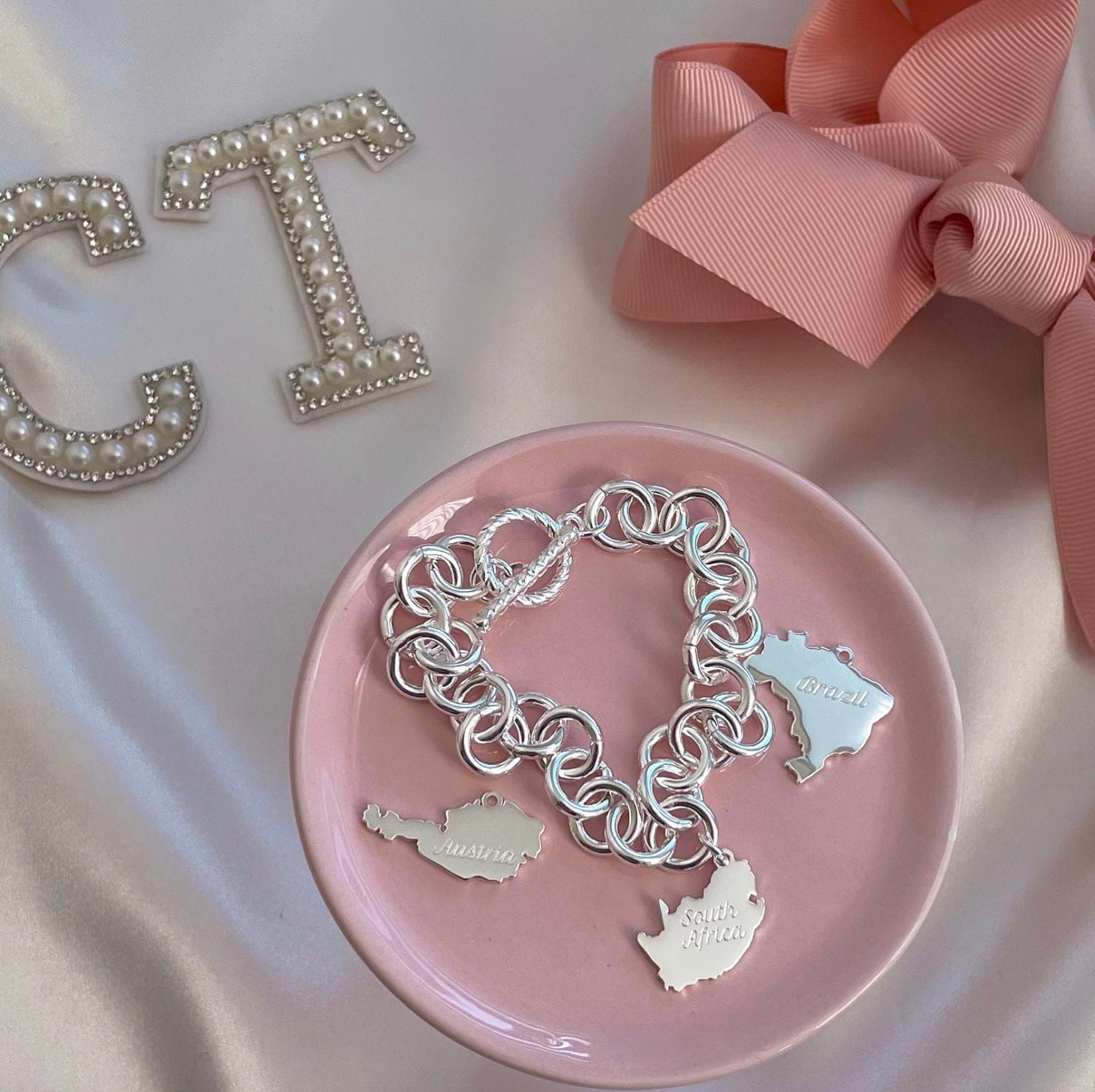 Stylysh Charms Tanzania Tanzanian Flag Photo Italian 9mm Link PC174 Fits Tr