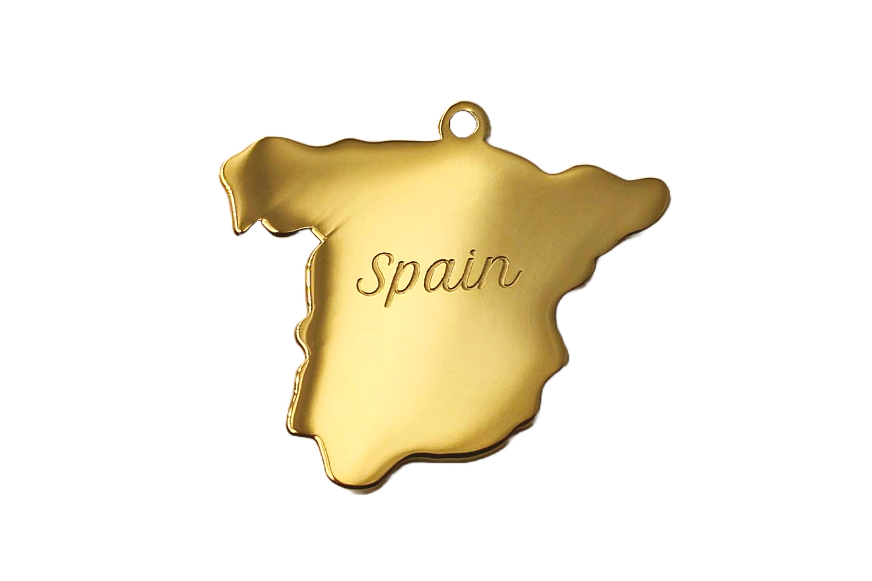 1 pezzo Collana con ciondolo a forma di mappa