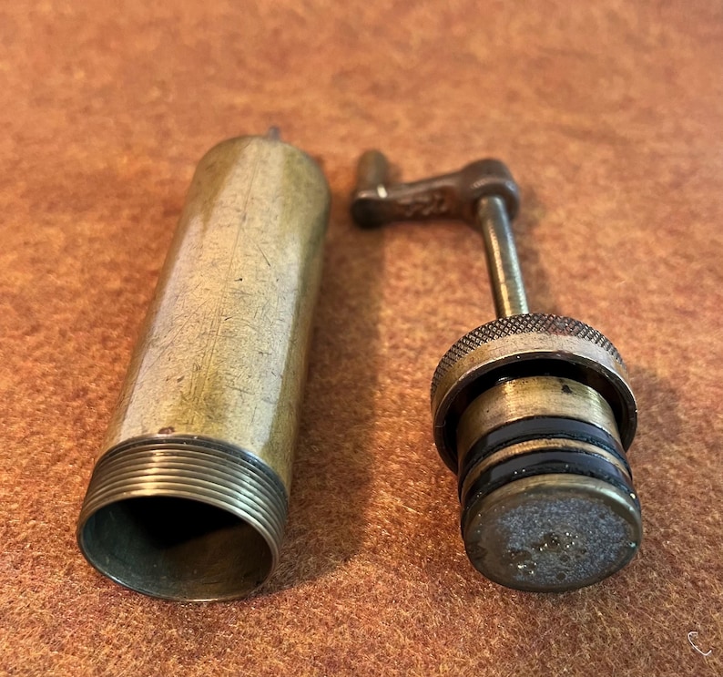Vintage small oiler grease gun bild 2